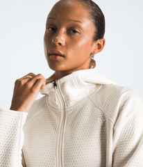 Women’s DOTKNIT™ Thermal Full-Zip Hoodie - White Dune