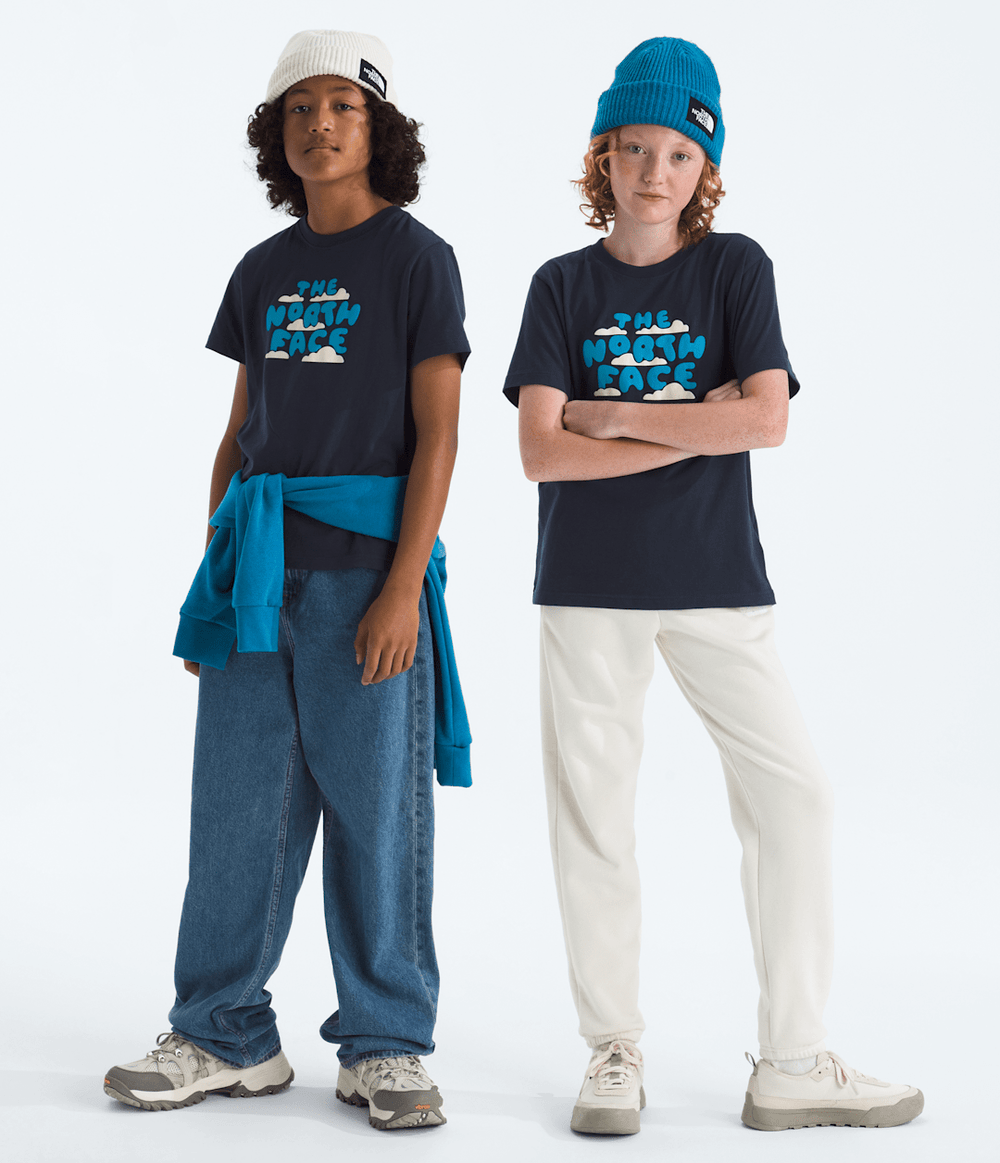 Boys’ & Girls’ Evolution Bubble Cloud Short-Sleeve Tee—Graphic - Summit Navy