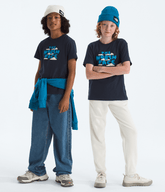 Boys’ & Girls’ Evolution Bubble Cloud Short-Sleeve Tee—Graphic - Summit Navy