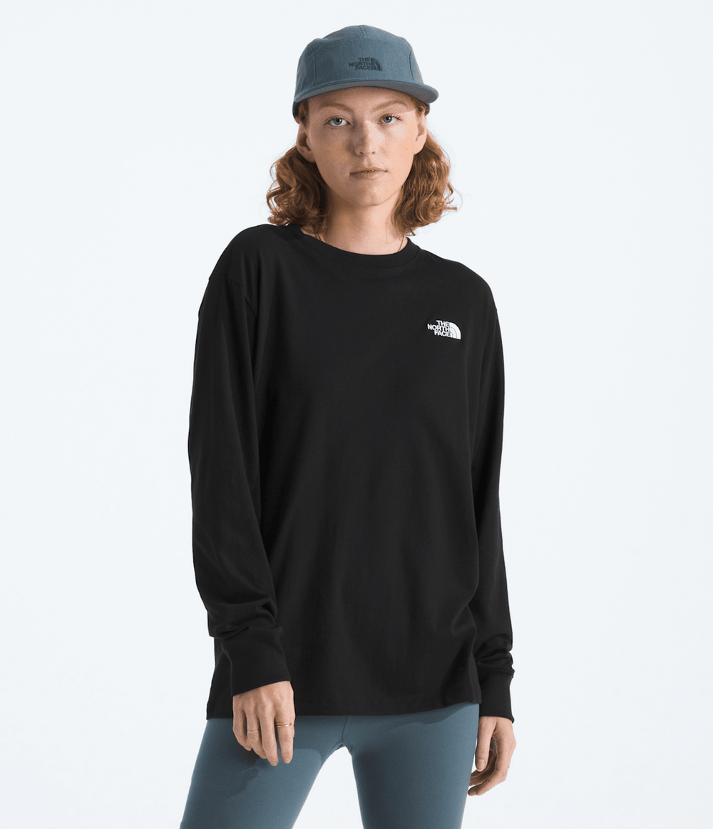 Women’s Evolution Simple Dome Long-Sleeve Tee - TNF Black