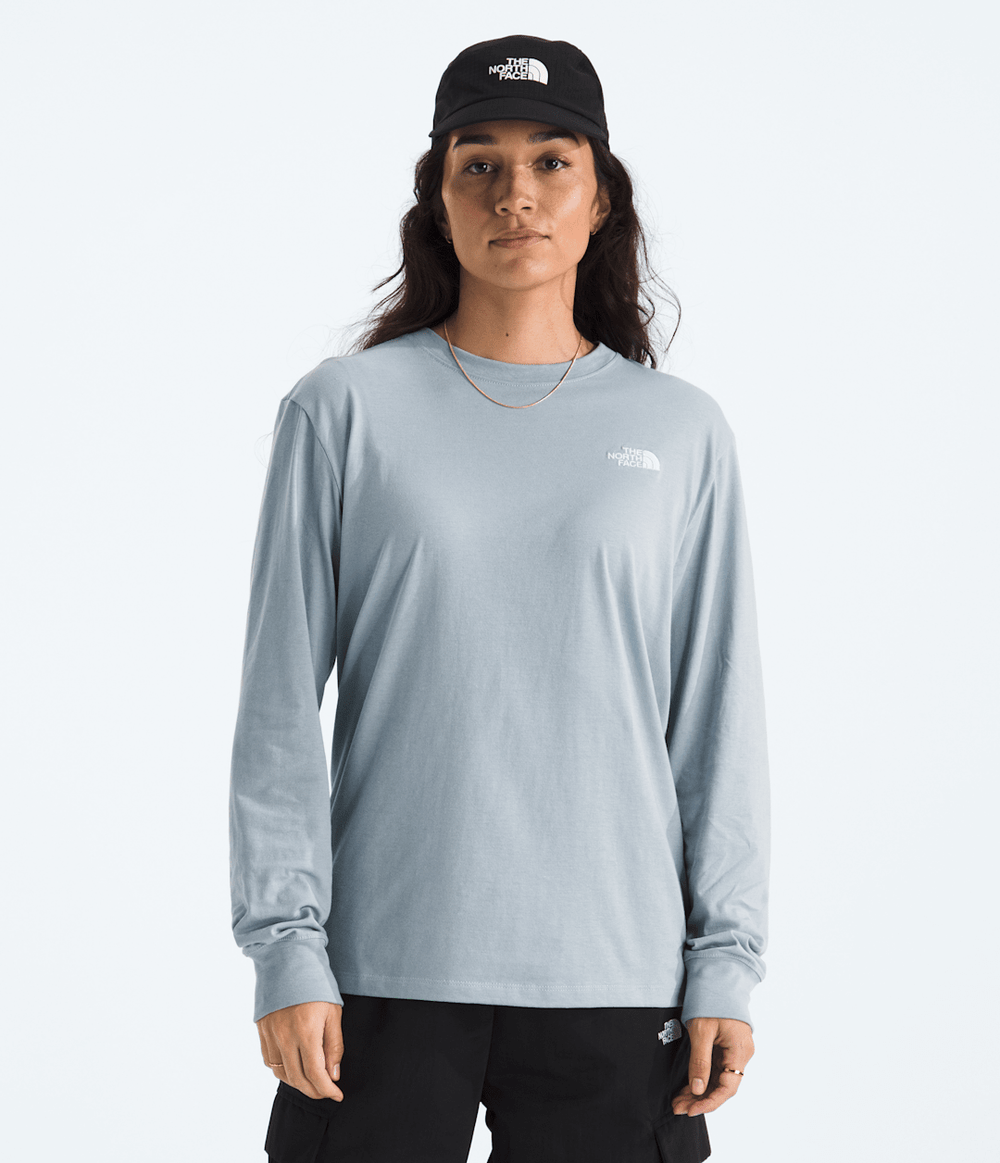 Women’s Evolution Simple Dome Long-Sleeve Tee - Frost Grey