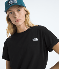 Women’s Evolution Simple Dome Relaxed Short-Sleeve Tee - TNF Black