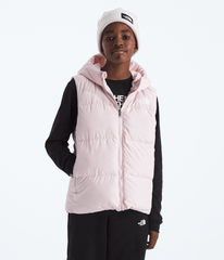 Boys’ & Girls’ North Down Hooded Vest - Pale Blossom