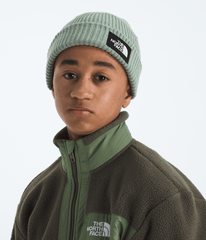 Kids’ Salty Lined Beanie - Slate Moss