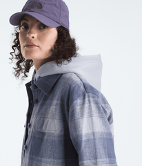 Women’s Valley Flannel Shirt—Plaid - Twilight Galaxy TNF Shadow Plaid