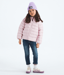 Kids’ Reversible Perrito Hooded Jacket - Pale Blossom