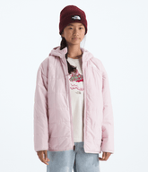 Girls’ Reversible Shasta Short Parka - Pale Blossom