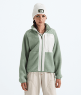 Girls’ Yumiori Full-Zip Jacket - Slate Moss/White Dune