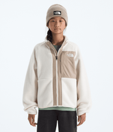 Girls’ Yumiori Full-Zip Jacket - White Dune/Mushroom Grey
