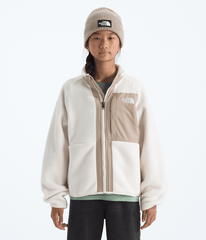 Girls’ Yumiori Full-Zip Jacket - White Dune/Mushroom Grey