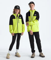 Boys’ & Girls’ Hike Packable Shell - Tnf Black-Fizz Lime