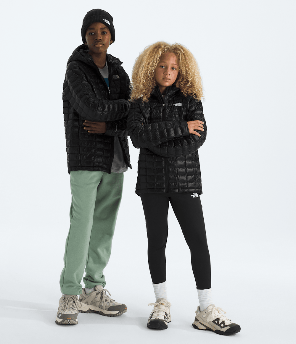 Boys’ & Girls’ THERMOBALL™ Hooded Jacket - TNF Black