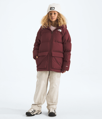 Boys’ & Girls’ North Down Fleece-Lined Short Parka - Sumac
