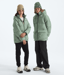 Boys’ & Girls’ North Down Fleece-Lined Short Parka - Slate Moss