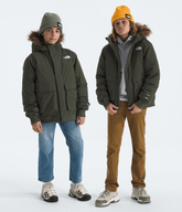 Boys’ & Girls’ McMurdo Hooded Jacket - New Taupe Green