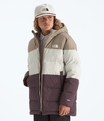 Boys’ & Girls’ Frost Fall Parka - Mushroom Grey/White Dune