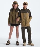 Boys’ & Girls’ Hike Mid Layer Full-Zip - New Taupe Green-Cedar