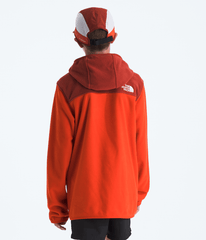 Boys’ & Girls’ Glacier Full-Zip Hoodie - Lava Red/Iron Clay