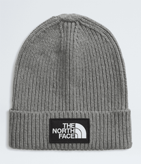 Kids’ TNF™ Logo Box Cuffed Beanie - TNF Medium Grey Heather