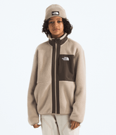 Boys’ Yumiori Full-Zip Jacket - Mushroom Grey/Smokey Brown