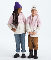 Kids’ Warm Antora Rain Jacket - Pale Blossom/White Dune