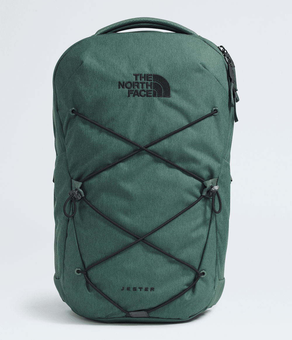 Jester Backpack - Duck Green Dark Heather/TNF Black