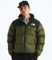 Men’s 1996 Retro Nuptse Jacket - Woodland Green-Tnf Black