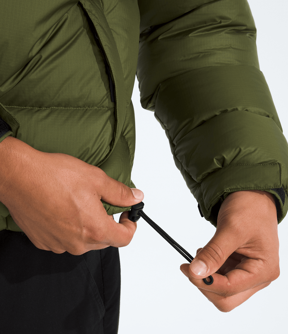 Men’s 1996 Retro Nuptse Jacket - Woodland Green-Tnf Black