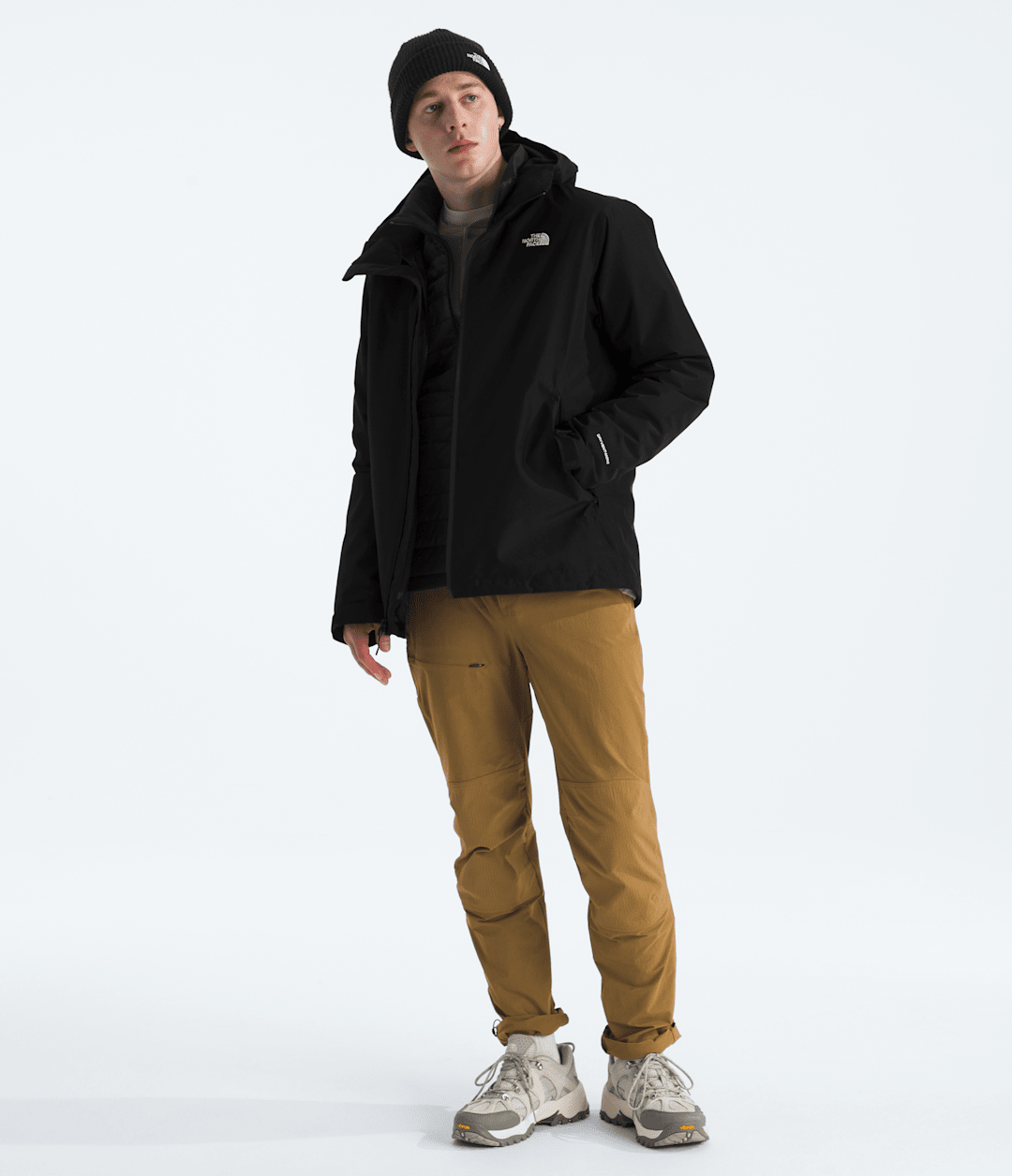 Men’s Carto Mono Triclimate™ Hooded Jacket - TNF Black