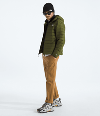 Men’s Classic Down Hooded Jacket - Woodland Green
