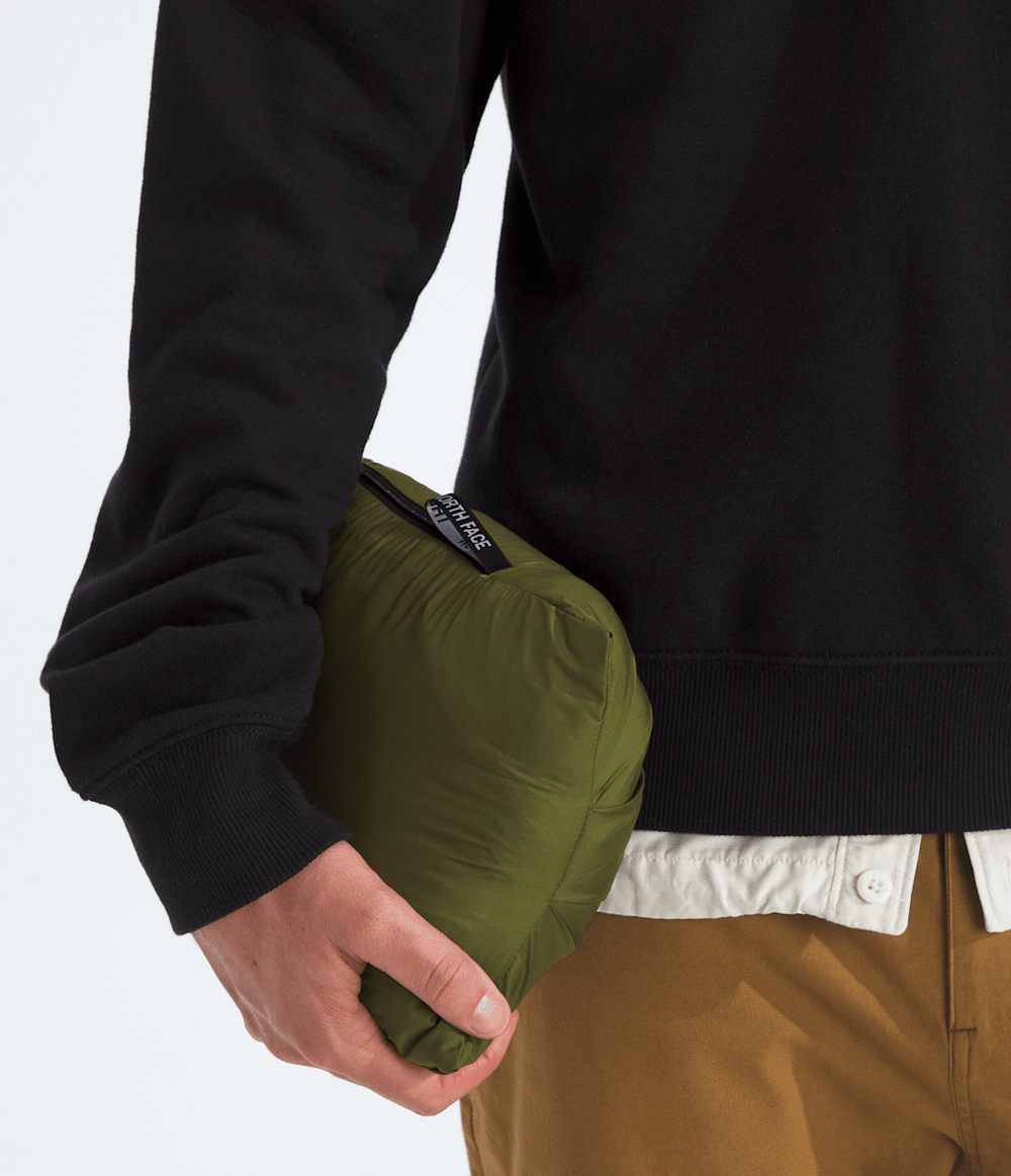 Men’s Classic Down Hooded Jacket - Woodland Green