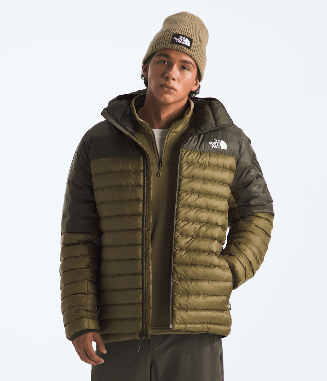 Men’s Terra Peak Hoodie - New Taupe Green-Cedar