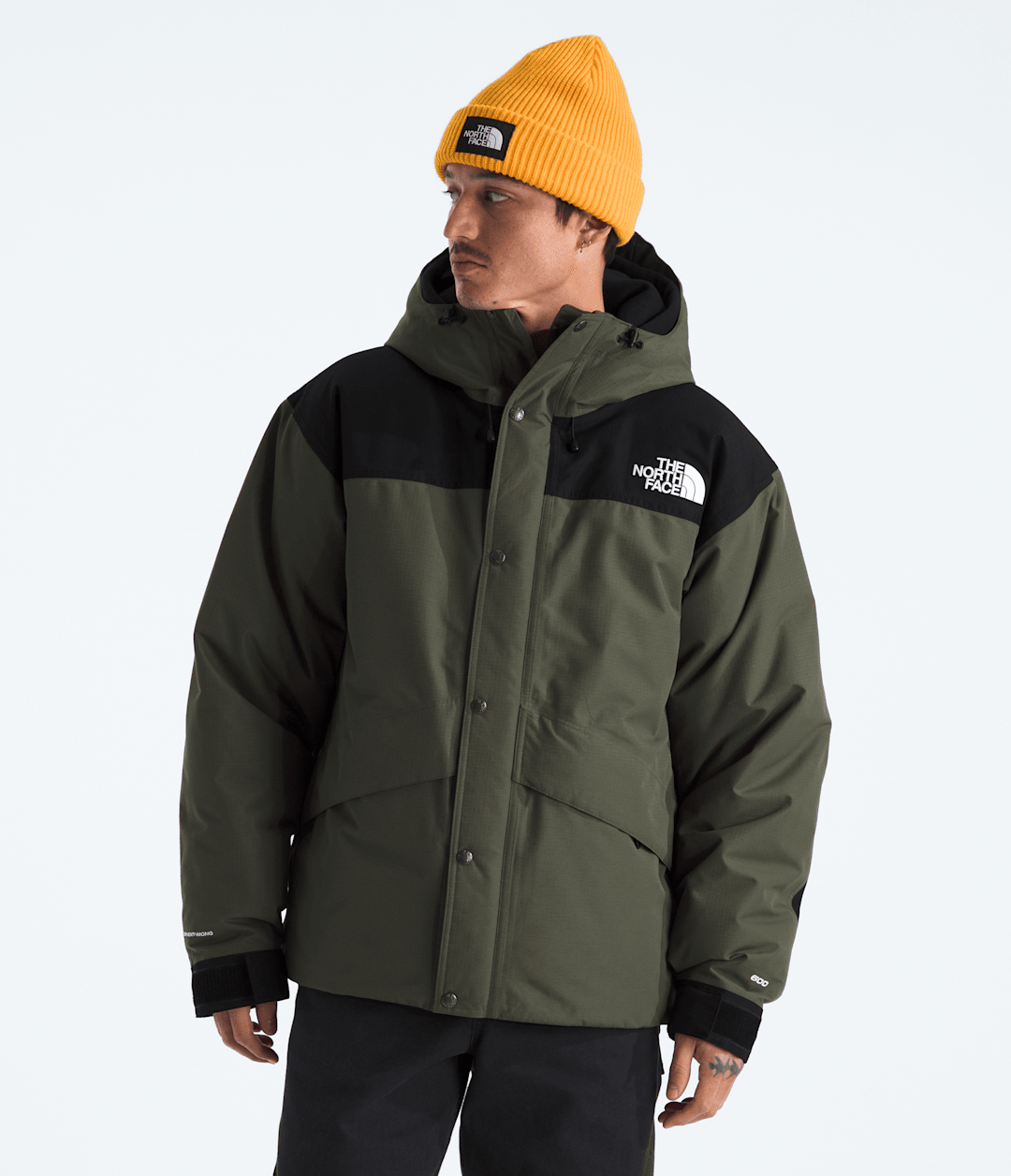 Men’s Mountain Down Jacket - New Taupe Green/TNF Black