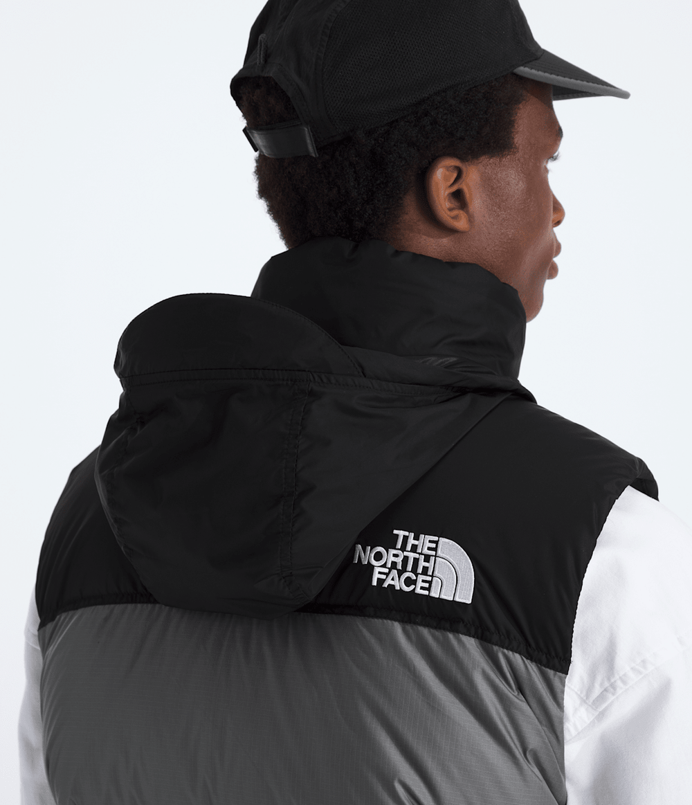 Men’s 1996 Retro Nuptse Vest - Smoked Pearl/TNF Black