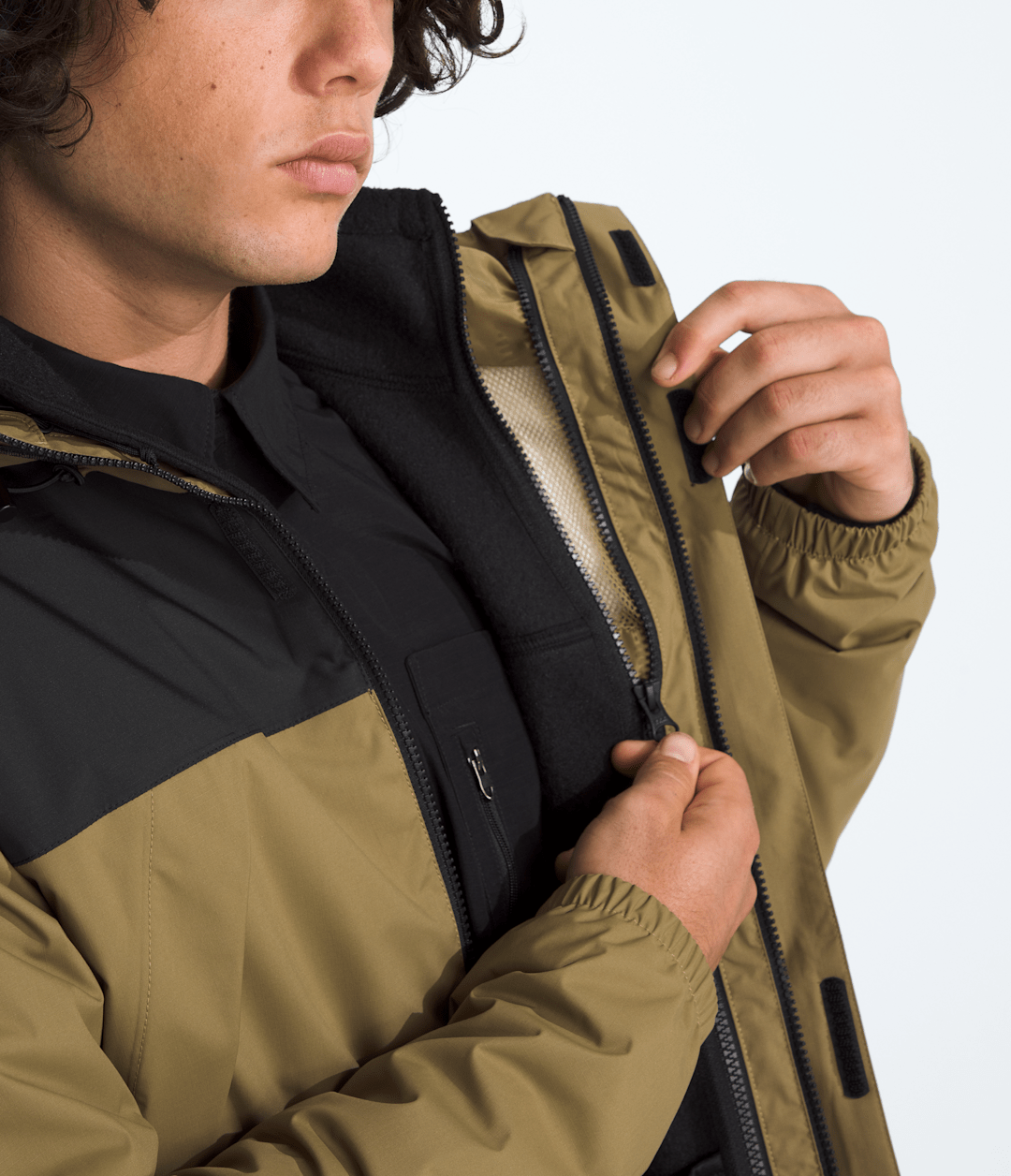 Men’s Antora Triclimate™ Jacket - Cedar-Tnf Black