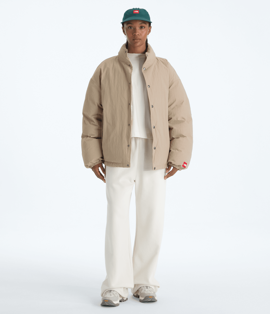 TNF™ Red Box Down Jacket - Mushroom Grey