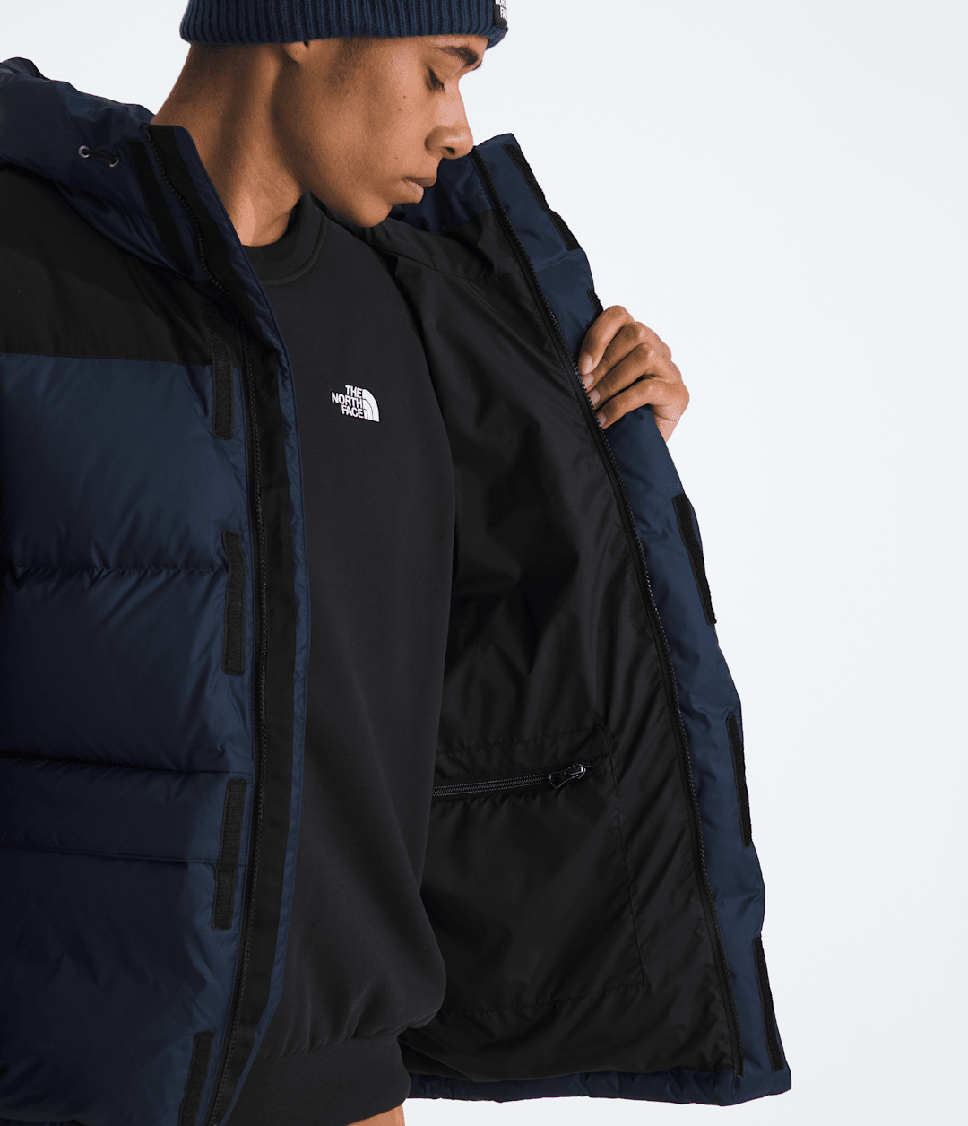 Men’s HMLYN Down Parka - Summit Navy/TNF Black