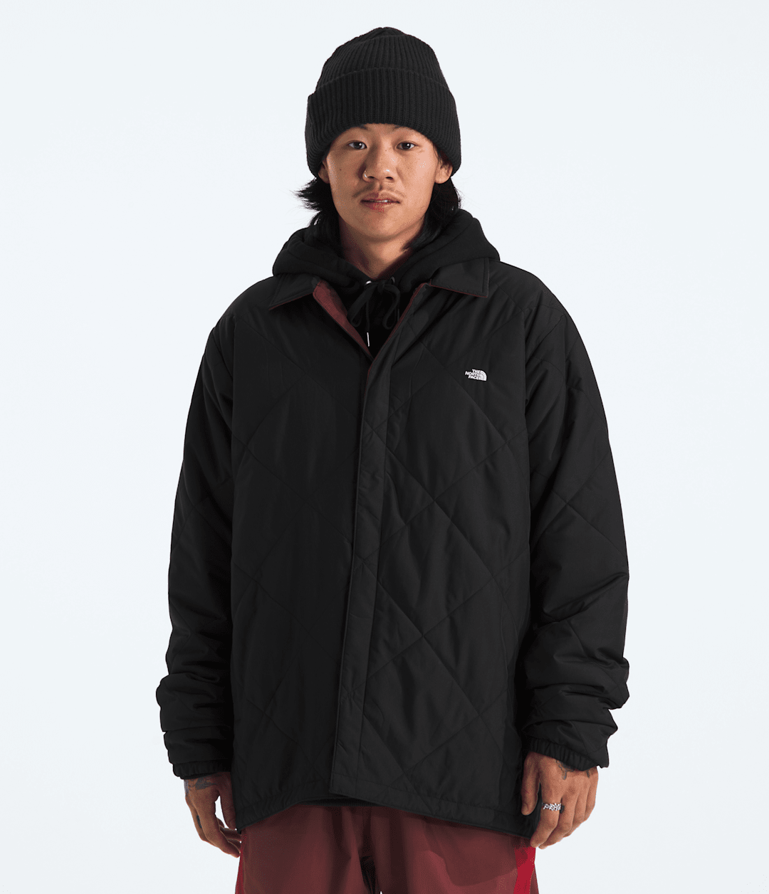 Men’s Afterburner Insulated Flannel - TNF Black/Sumac