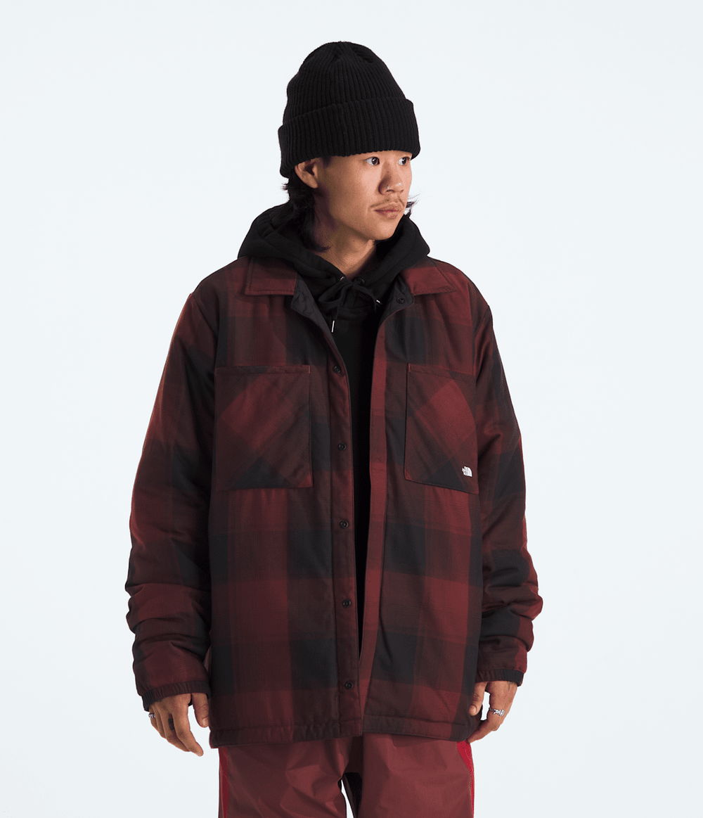 Men’s Afterburner Insulated Flannel - TNF Black/Sumac