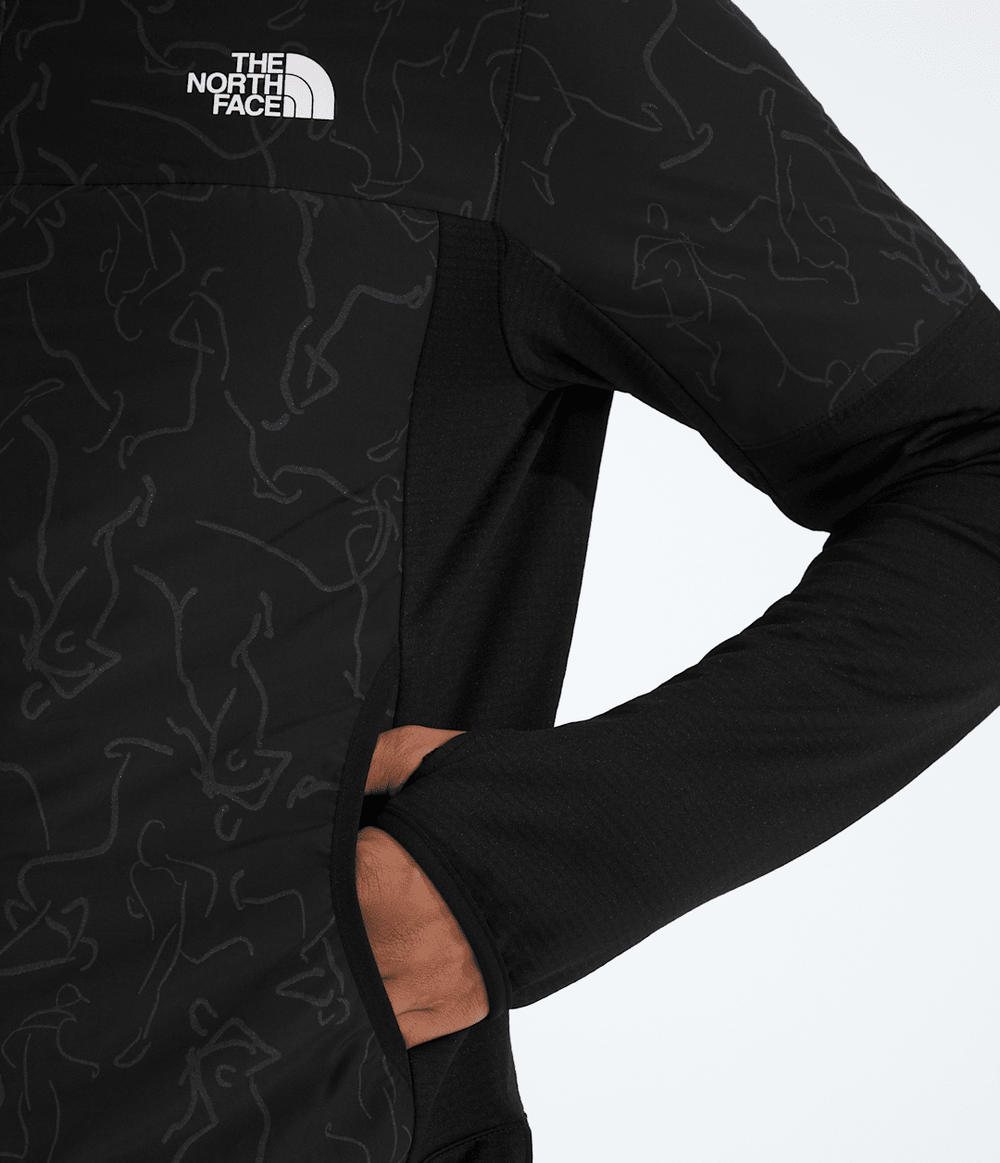 Men’s Winter Warm Pro Jacket—Print - TNF Black Essentialism Print
