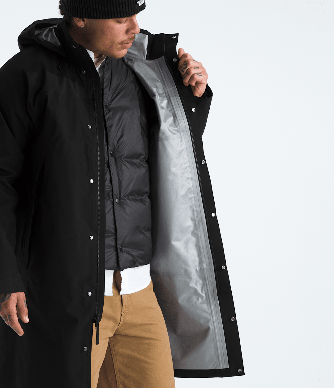 Men’s Expedition GORE-TEX® 3-In-1 Down Hooded Parka - TNF Black