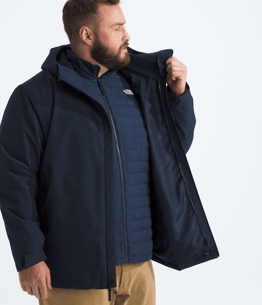 Men’s Big Carto Mono Triclimate® Hooded Jacket - Summit Navy