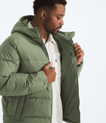 Men’s Frost Fall Hooded Jacket - Bark Mist