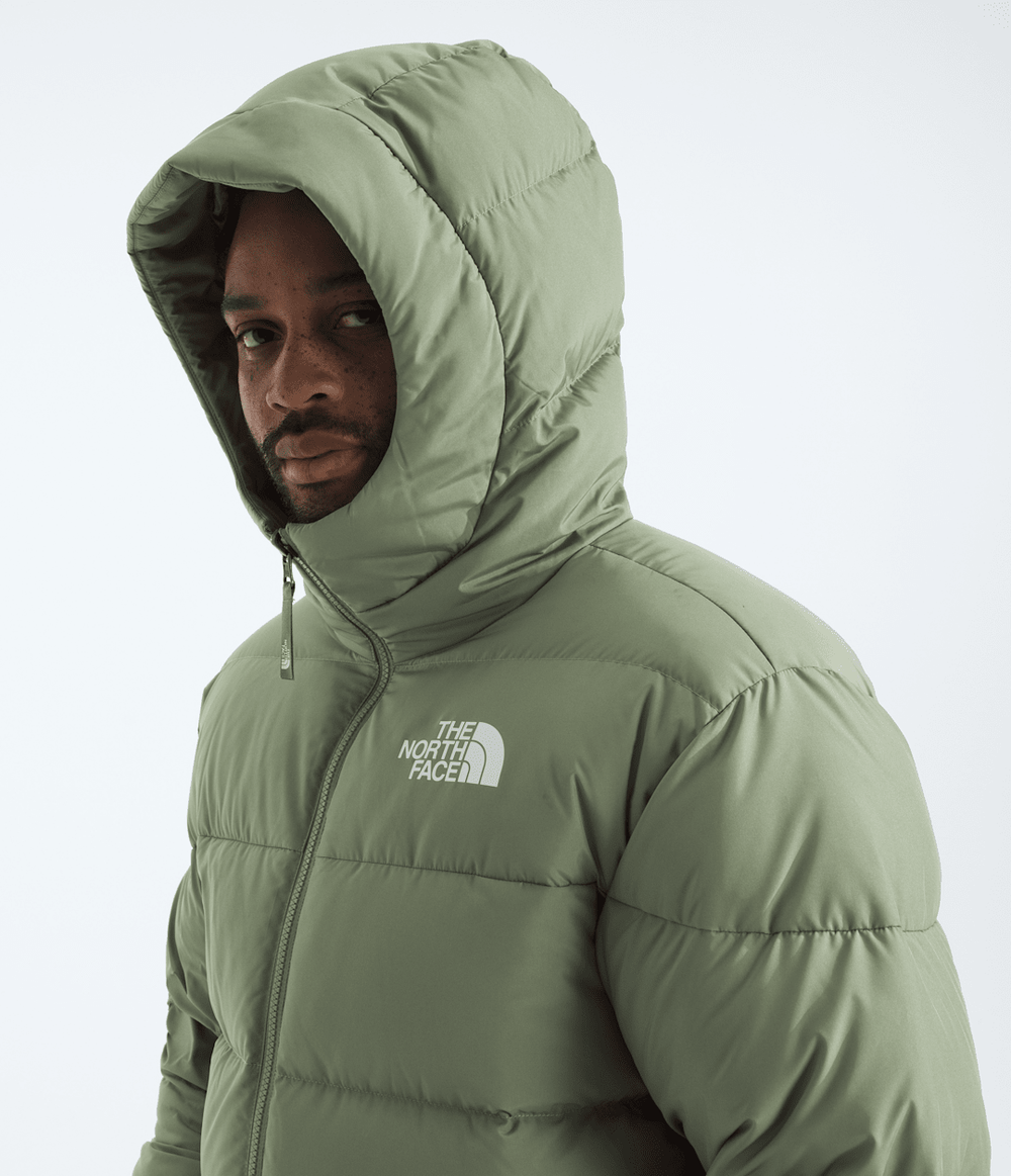 Men’s Frost Fall Hooded Jacket - Bark Mist