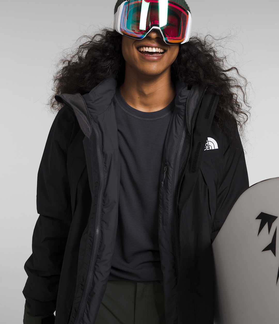 Men’s Clement Triclimate® Jacket - TNF Black/Asphalt Grey