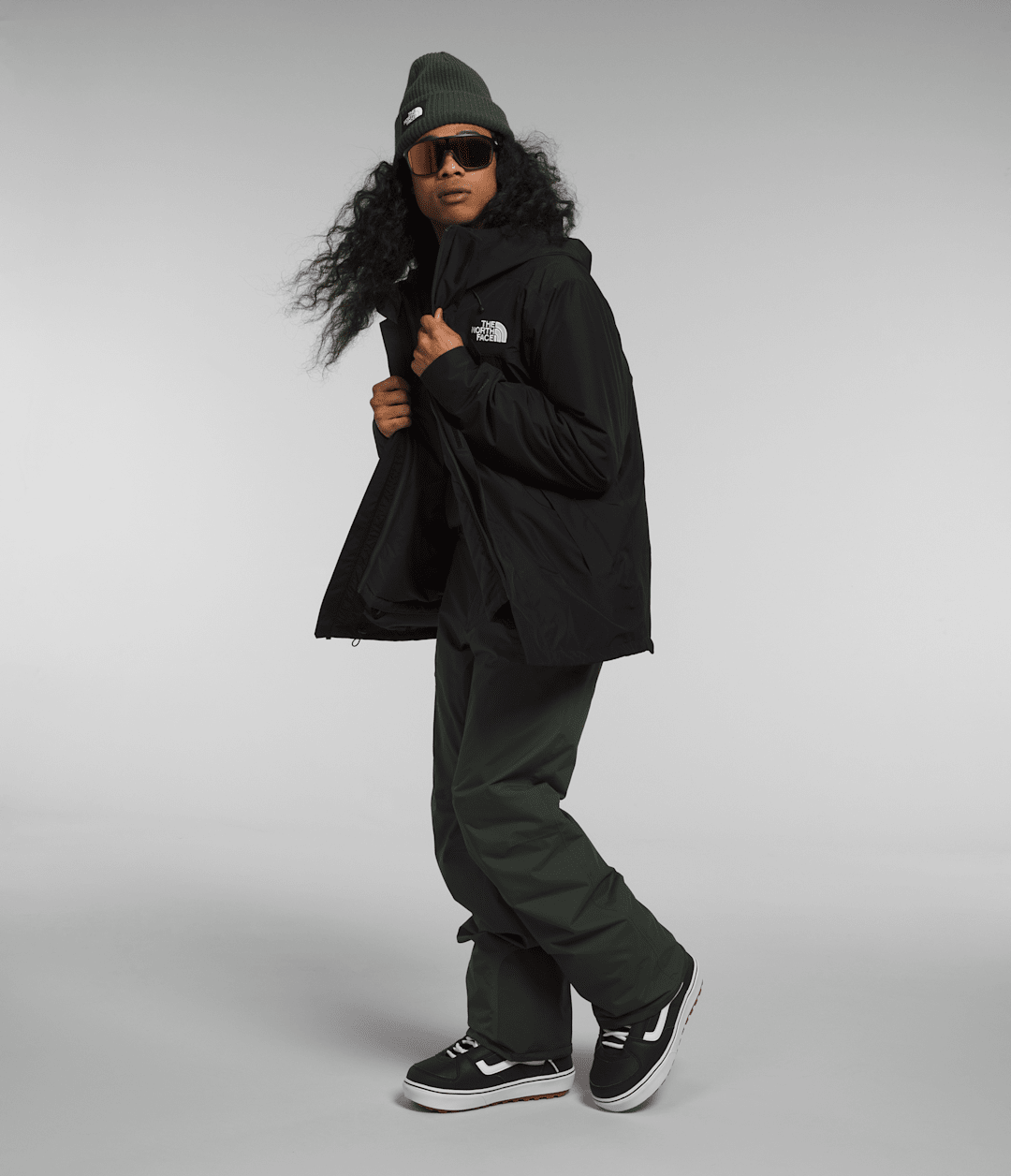 Men’s Clement Triclimate® Jacket - TNF Black/Asphalt Grey