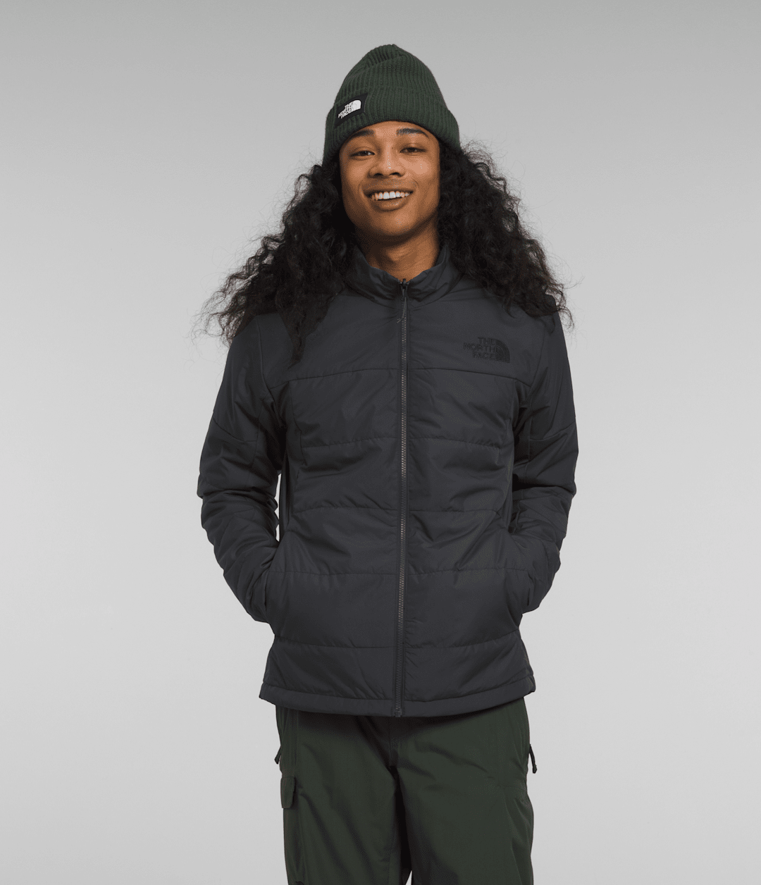 Men’s Clement Triclimate® Jacket - TNF Black/Asphalt Grey