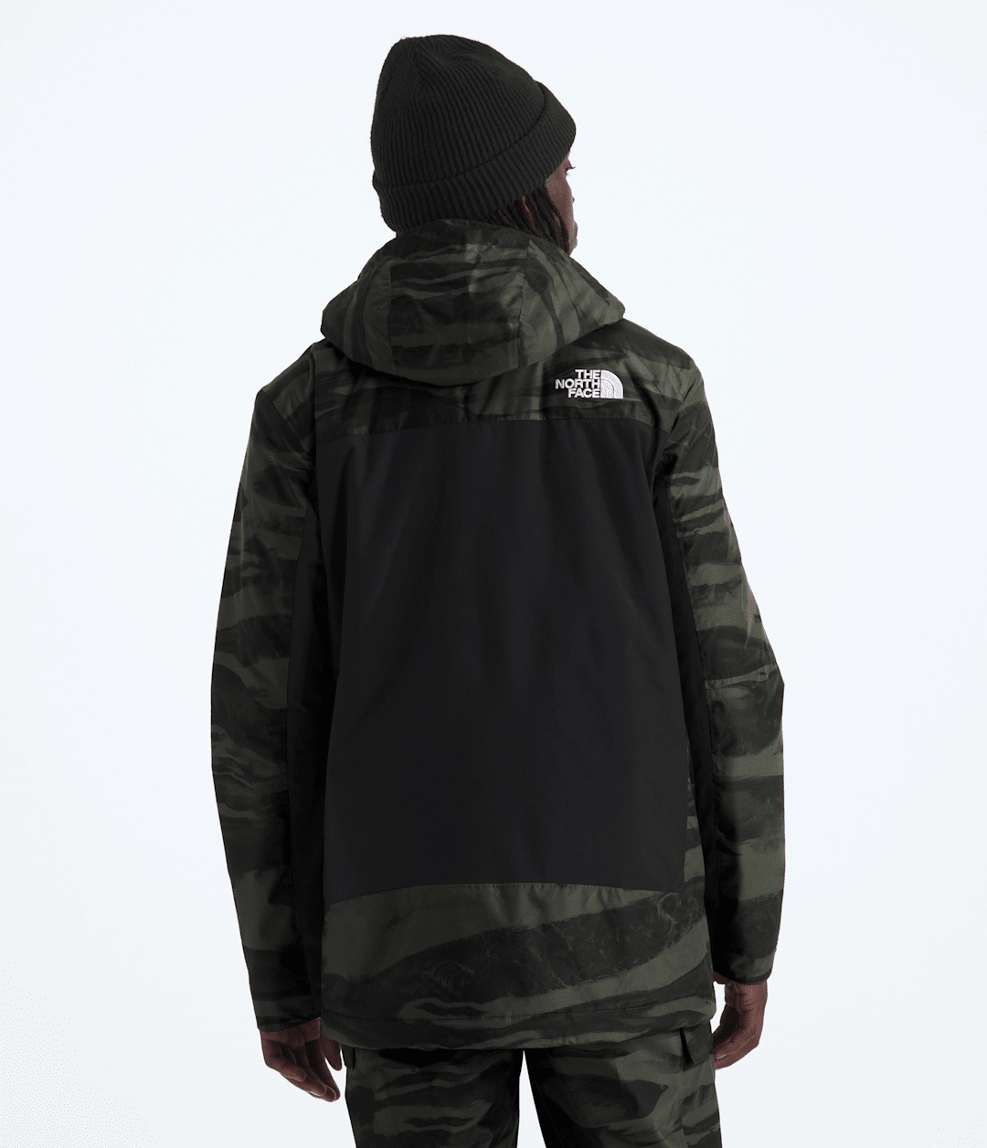 Men’s Freedom Insulated Jacket—Print - New Taupe Green Edge Of Light Print/TNF Black