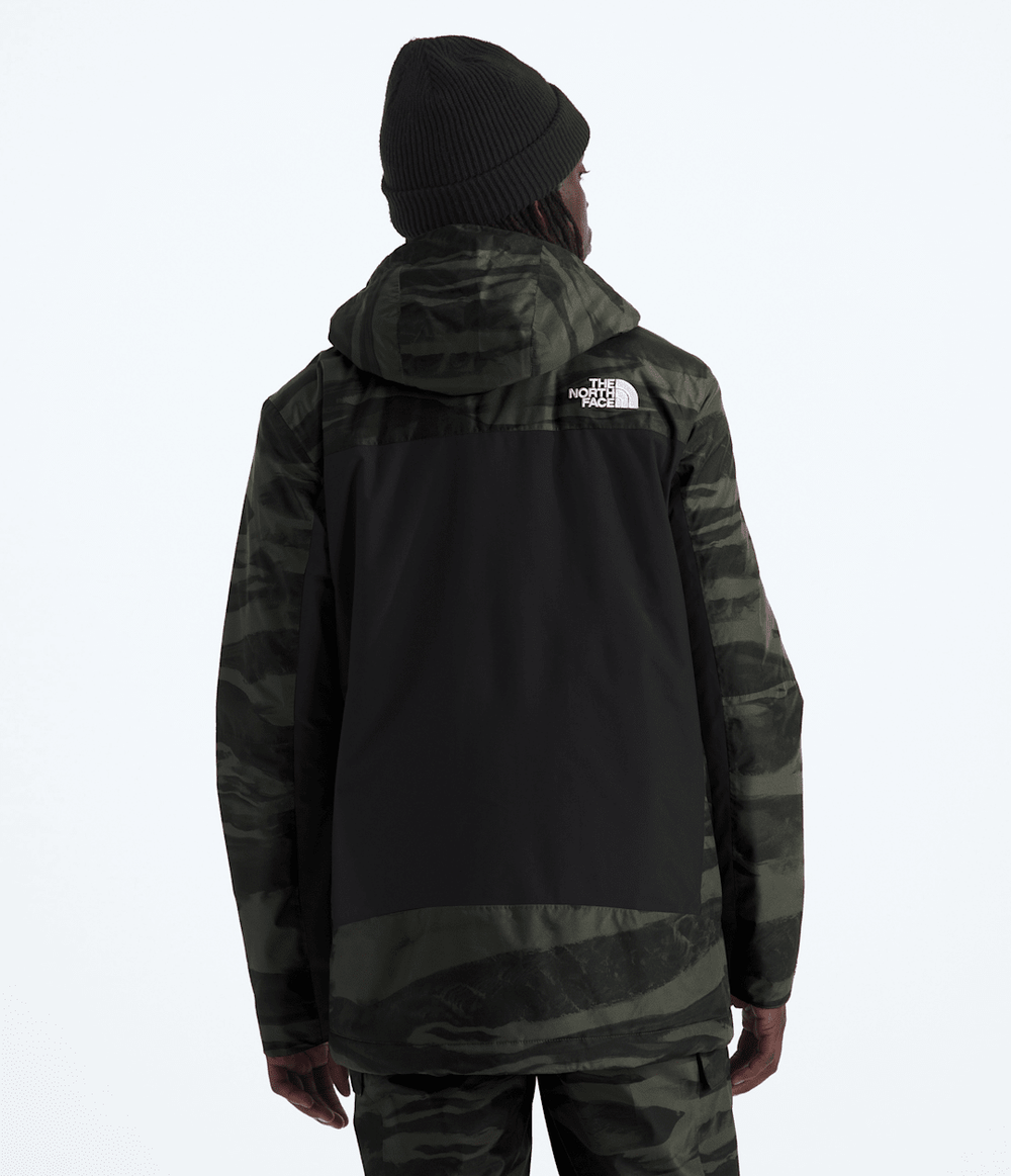 Men’s Freedom Insulated Jacket—Print - New Taupe Green Edge Of Light Print/TNF Black