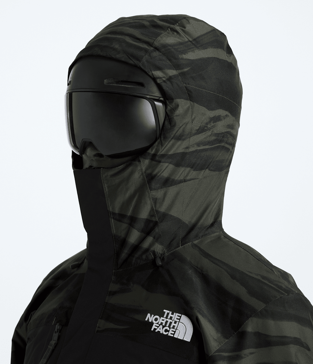 Men’s Freedom Insulated Jacket—Print - New Taupe Green Edge Of Light Print/TNF Black